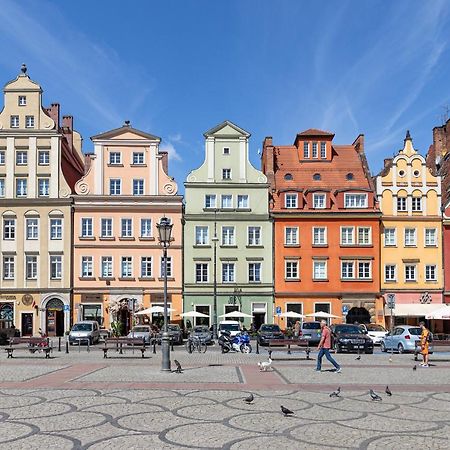 Prywatne Studio Dla 4 Osob Z Widokiem Na Rynek I Plac Solny! Breslavia Exterior foto
